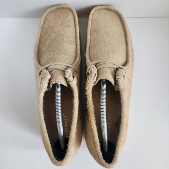 Clarks Originals Wallabee Fur Slip On Casual Shoe Maple Hair- Men's 12- 26173635 - Picture 7 of 12